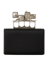 Floral Detailed Knuckle Clutch, front view